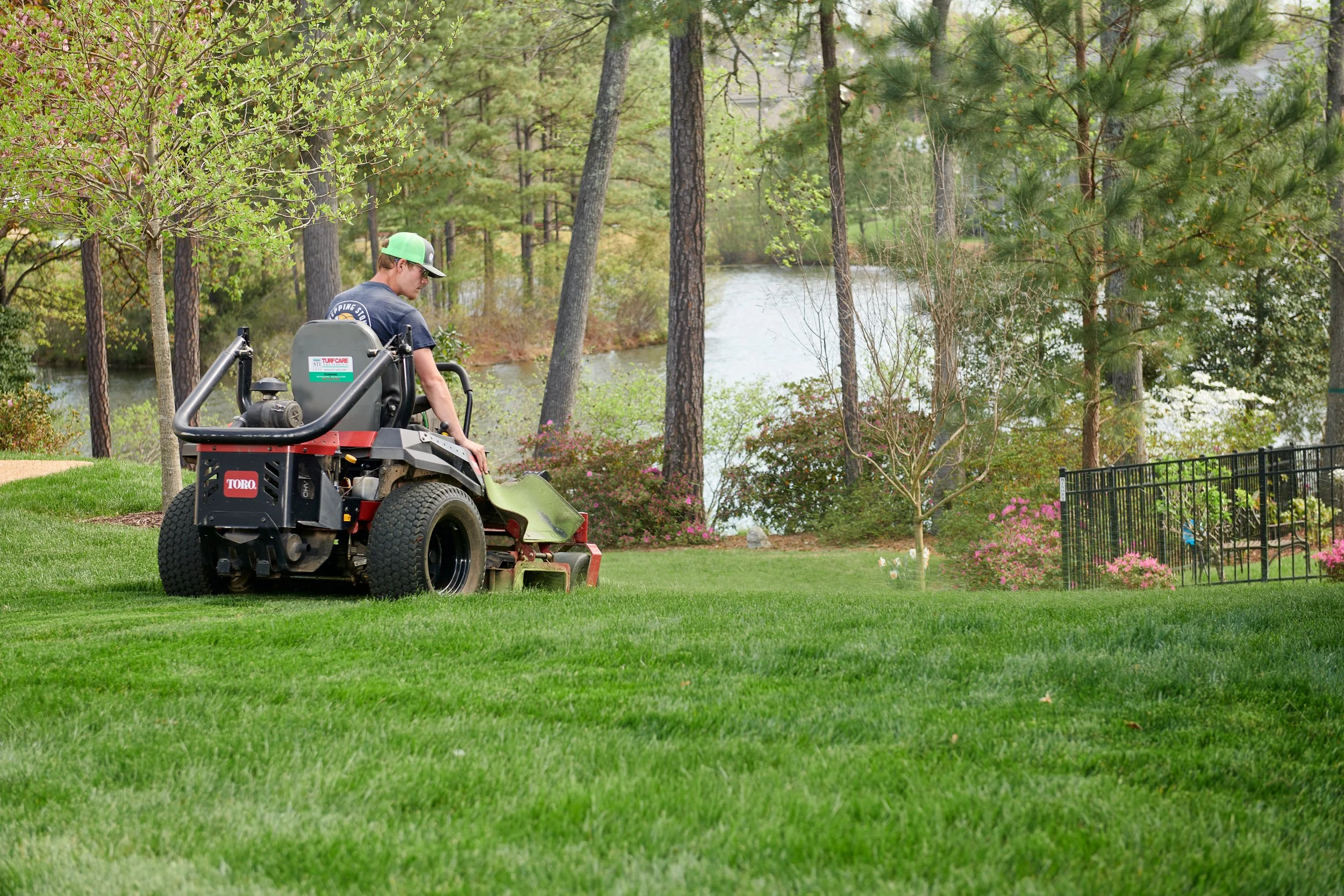 Lawn Mowing Stepping Stone Landscaping
